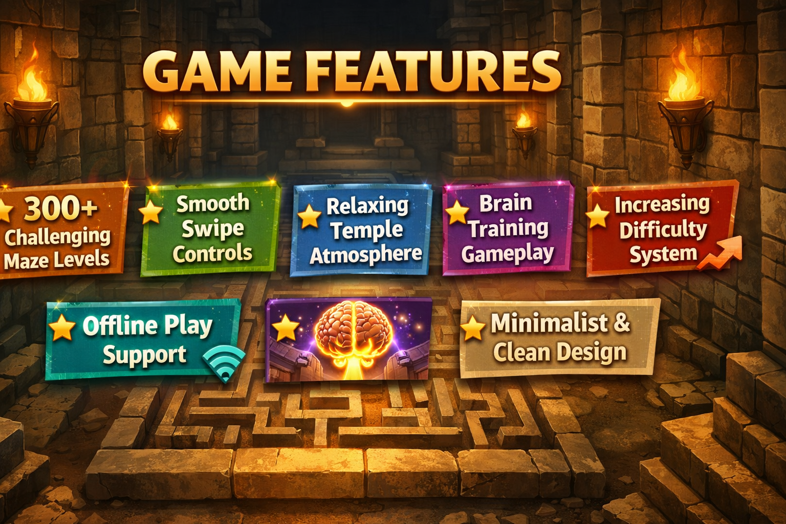 Temple Maze – A Relaxing Puzzle Adventure That Challenges Your Mind